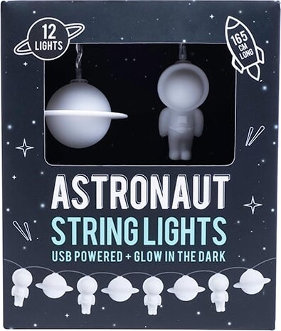 Astronaut String Lights - Glow In The Dark