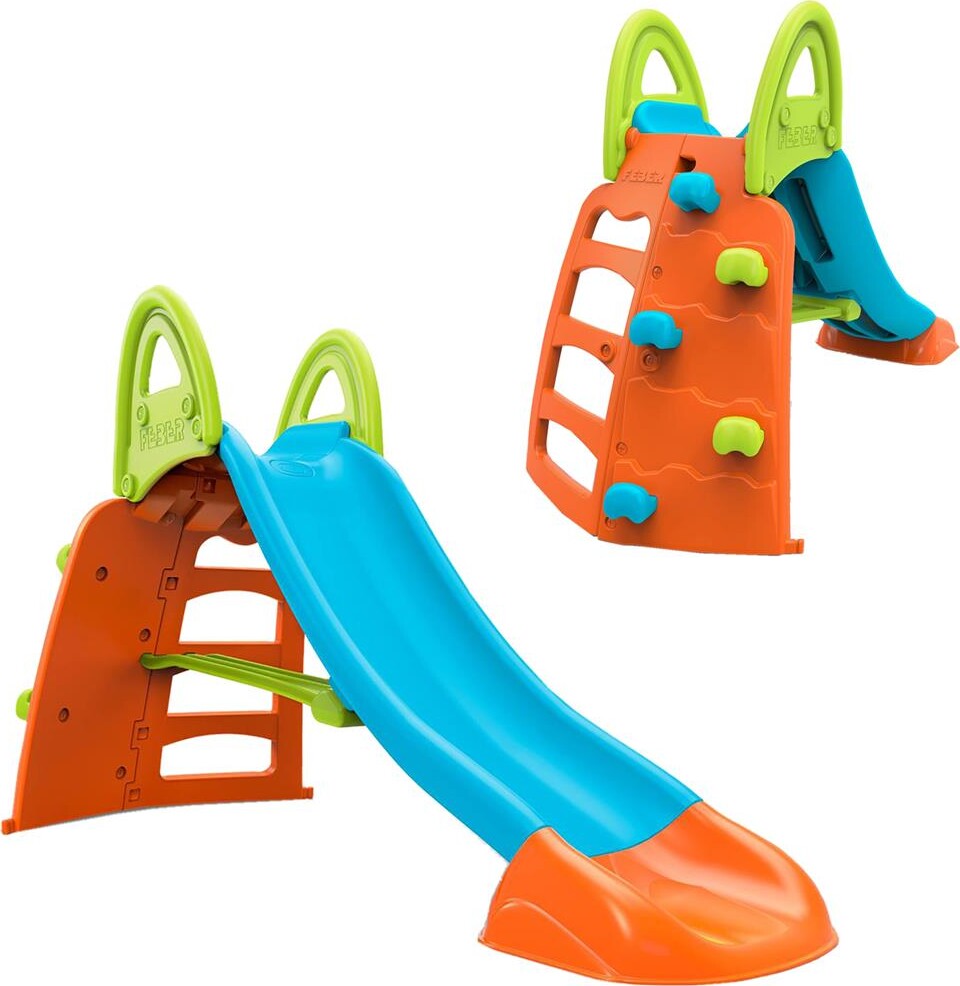 Feber - Rutsjebane Til Børn - Udendørs - Plastik - Climb & Slide