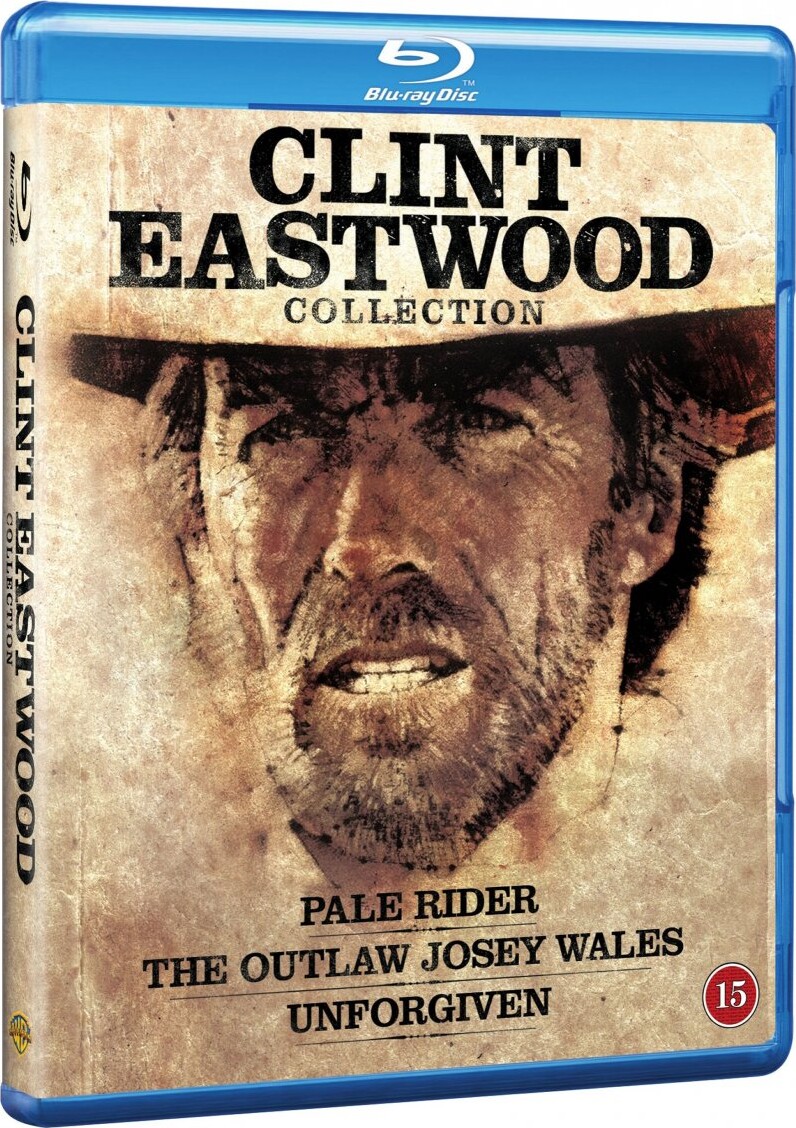 Clint Eastwood: Pale Rider // The Outlaw Josey Wales // Unforgiven - Blu-Ray