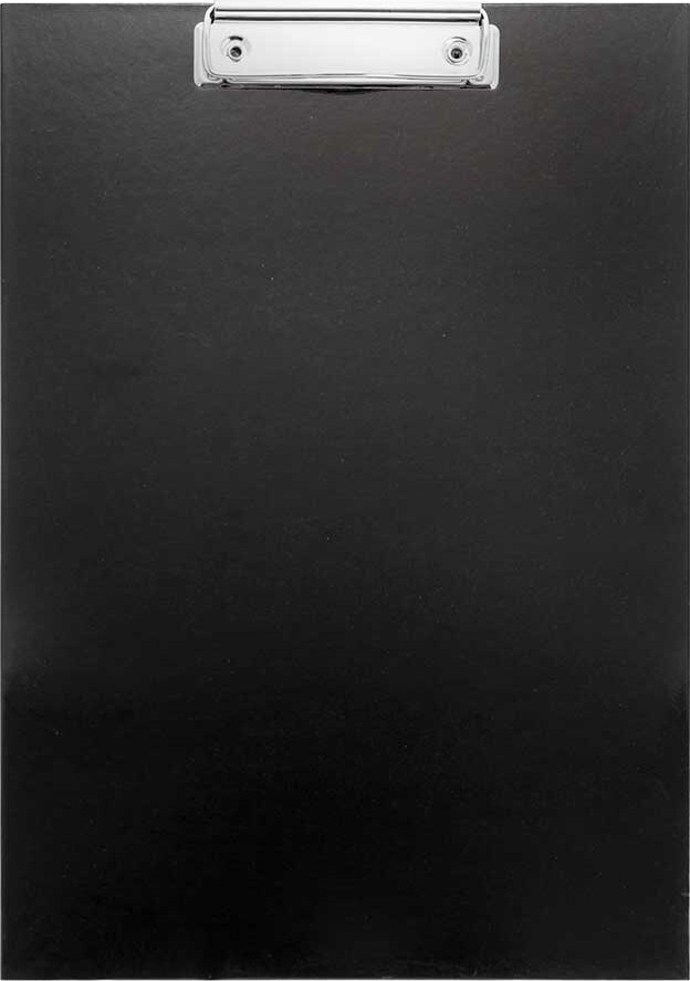 SPREE Clipboard A4, enkelt. SORT