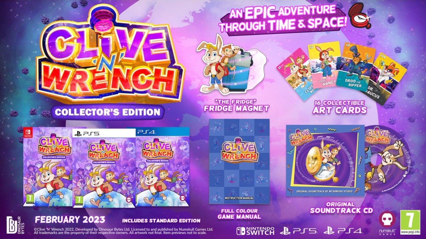 Clive 'n' Wrench (collector Edition) - PS4