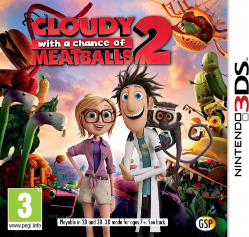 Cloudy With A Chance Of Meatballs 2 - Nintendo 3DS