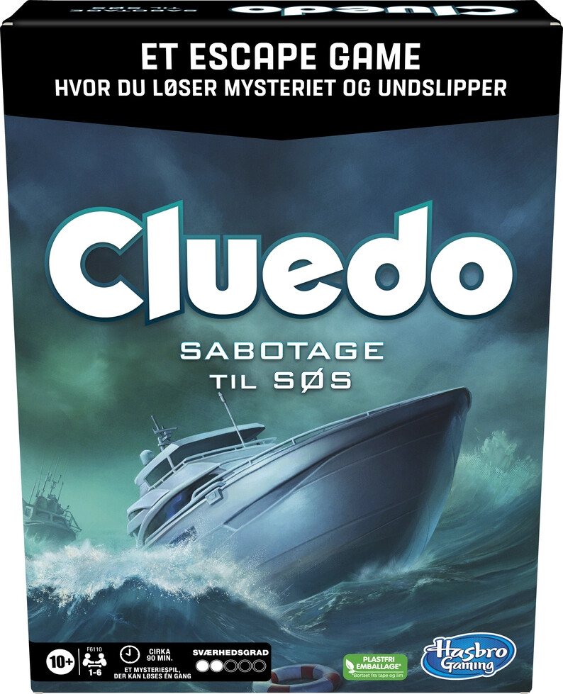 Cluedo - Sabotage Til Søs - Dansk