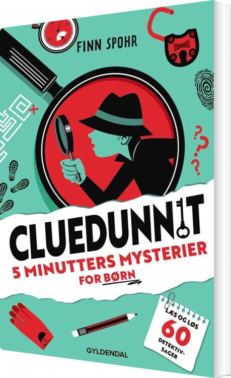 Cluedunnit - 5 Minutters Mysterier For Børn - Finn Spohr - Bog
