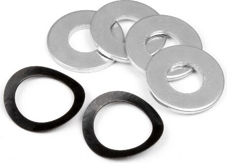 Clutch Shoe Washer M6.5x14mm (2set) - Hp15442 - Hpi Racing