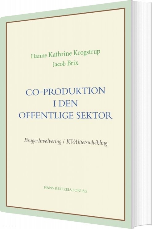 Billede af Co-produktion I Den Offentlige Sektor - Hanne Kathrine Krogstrup - Bog