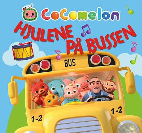 Cocomelon - Hjulene På Bussen - Diverse - Bog