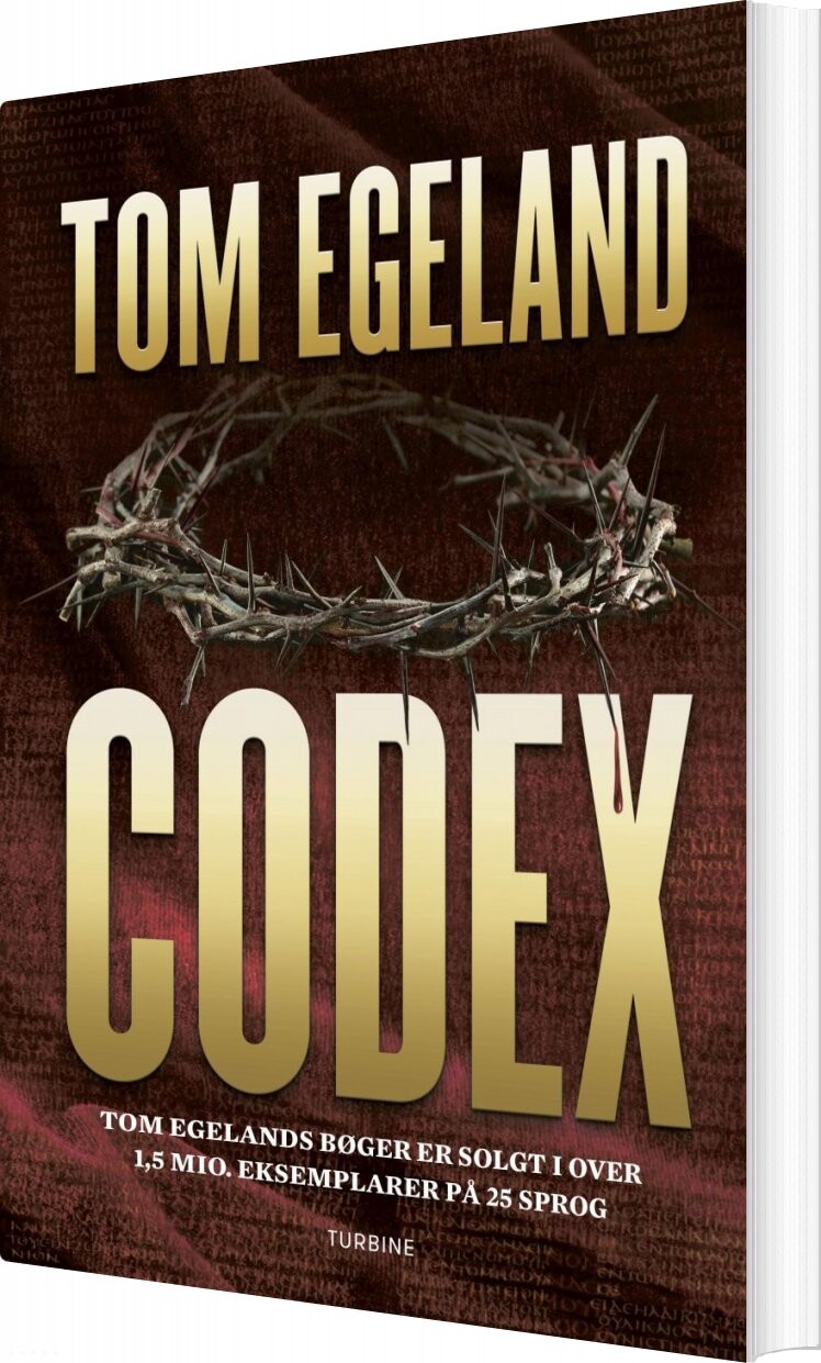 Codex - Tom Egeland - Bog