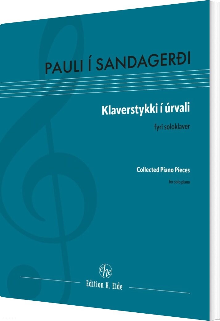 Collected Piano Pieces / Klaverstykki í úrvali - Pauli í Sandagerði - English Book