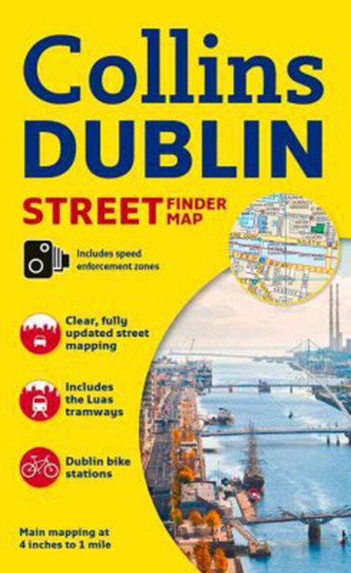Billede af Collins Dublin Streetfinder Colour Map - Collins - English Book