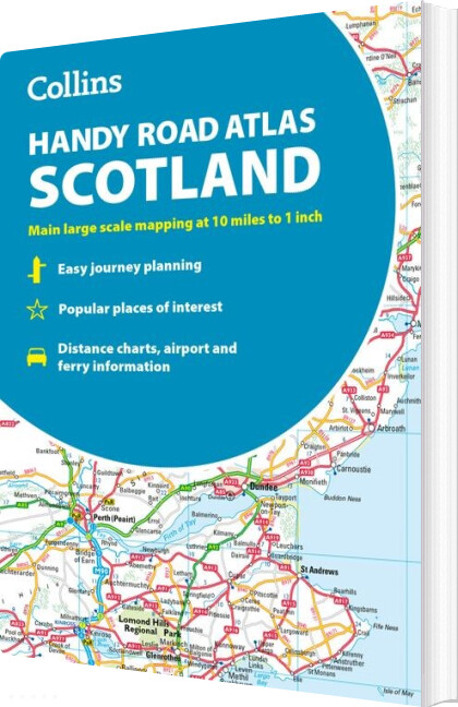 Collins Handy Road Atlas Scotland - English book
