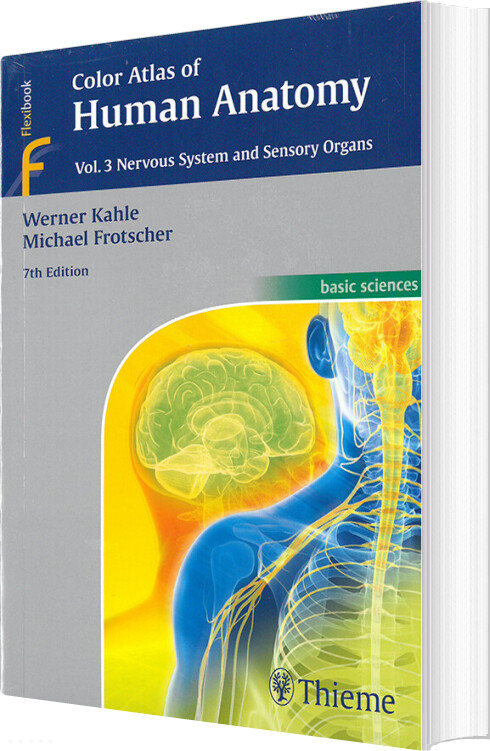 Color Atlas Of Human Anatomy Vol. 3 - Werner Kahle - English Book