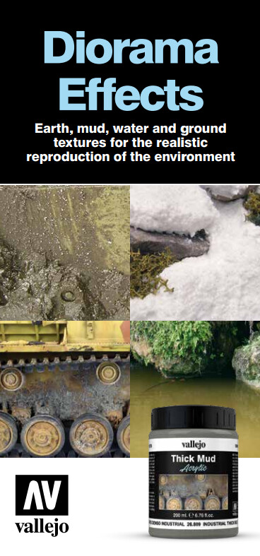 Vallejo Cc331 - Diorama Effects - Color Chart - Farvekort