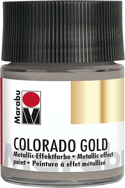 Marabu - Colorado Gold Paint - 50 Ml - Metallic-anthracite 772