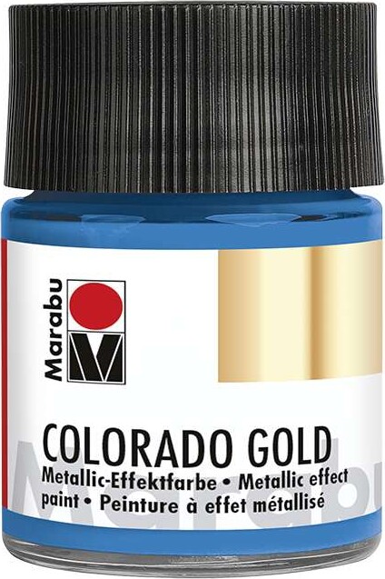 Marabu - Colorado Gold Paint - 50 Ml - Metallic-petrol 792