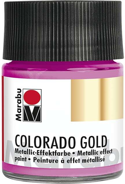 Marabu - Colorado Gold Paint - 50 Ml - Metallic-pink 733