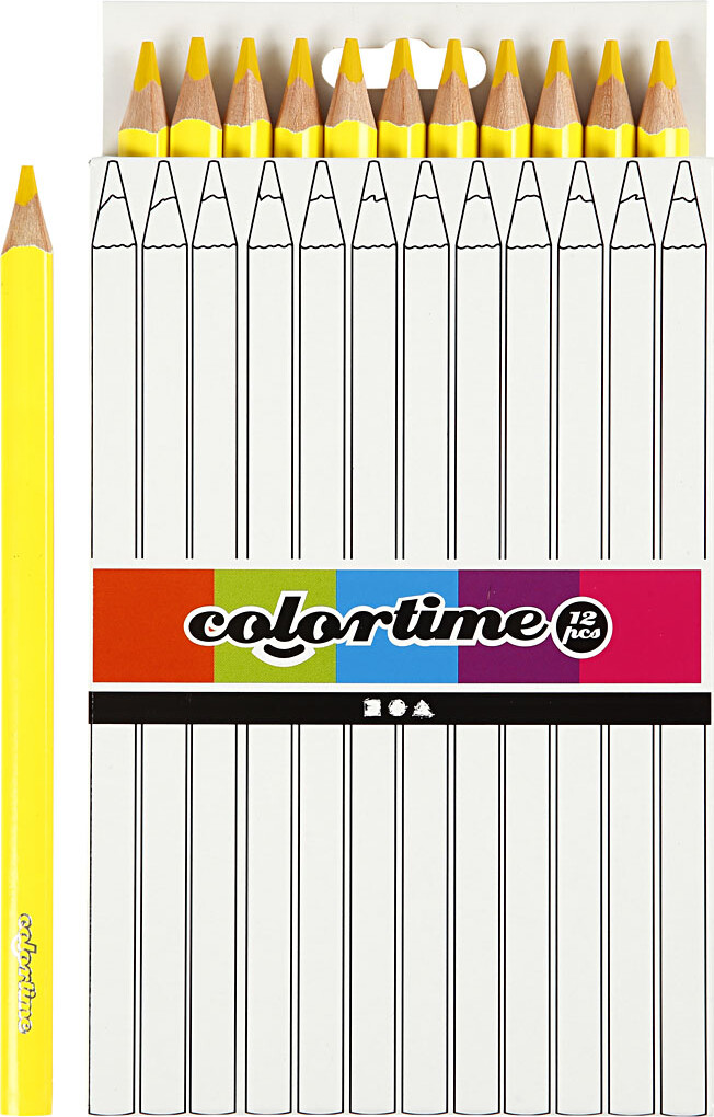 Color pencils Tita Erasable 12 pcs/set Carioca - EU Supplies