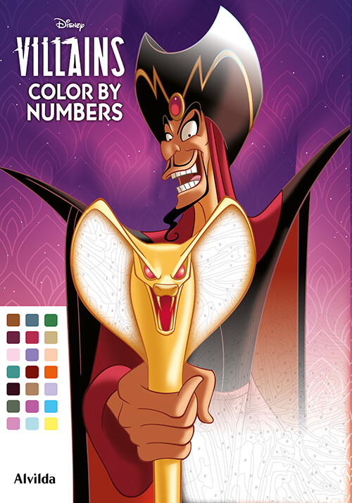 Colour By Numbers - Villains