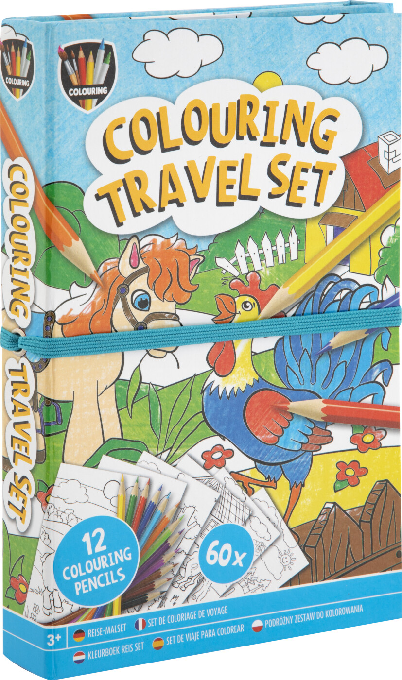 Colouring Travel Set - Farm