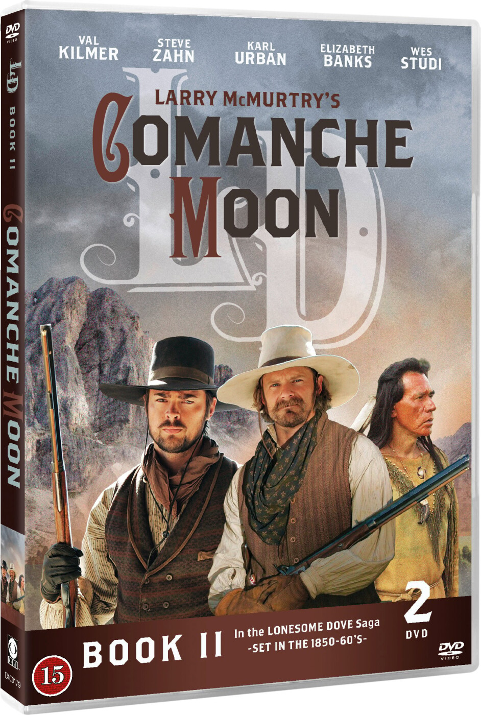 Comanche Moon - Mini Series - Book Ii - DVD - Tv-serie