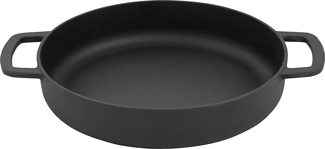 Combekk - Sous-chef Double Handle Cast Iron Frying Pan, 24 Cm