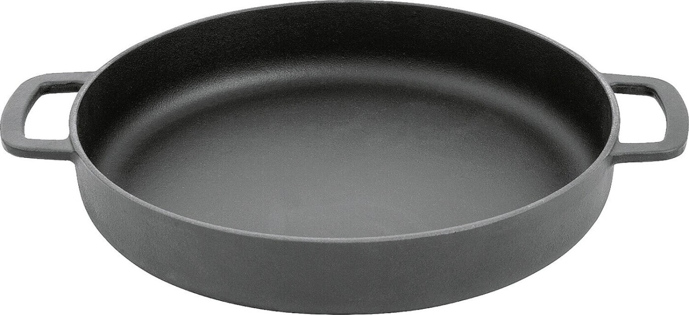 Combekk - Sous-chef Double Handle Cast Iron Frying Pan, 28 Cm