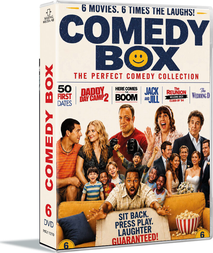 Comedy Box - 6 Komedier - DVD - Film