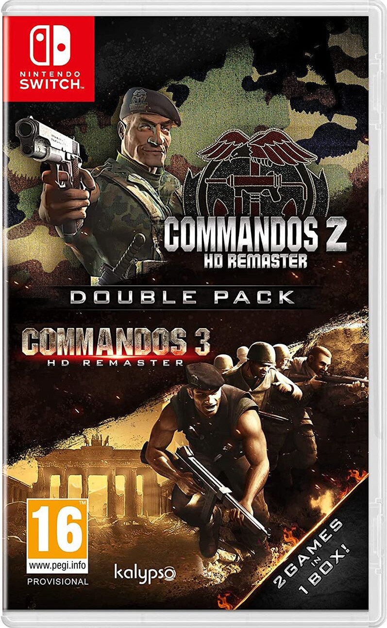 Commandos 2 & 3 Hd Remaster Double Pack - Nintendo Switch