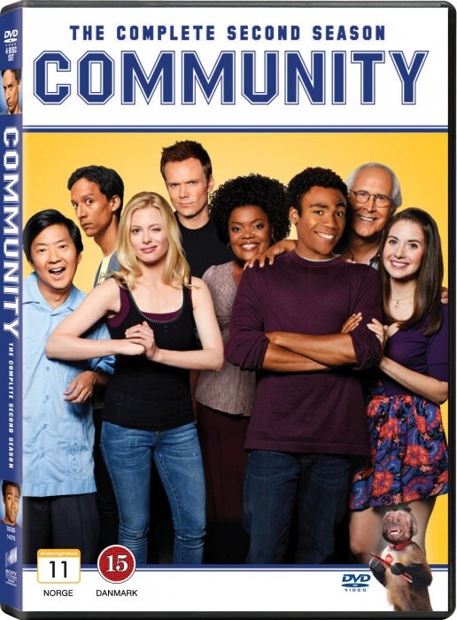 Community - Sæson 2 - DVD - Tv-serie