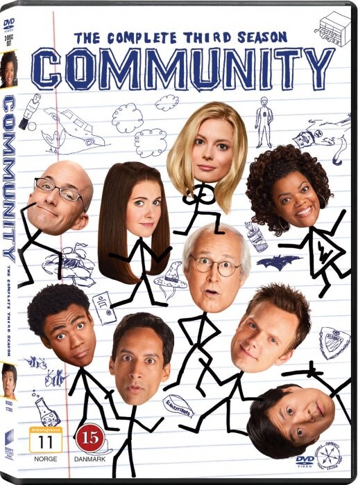 Community - Sæson 3 - DVD - Tv-serie