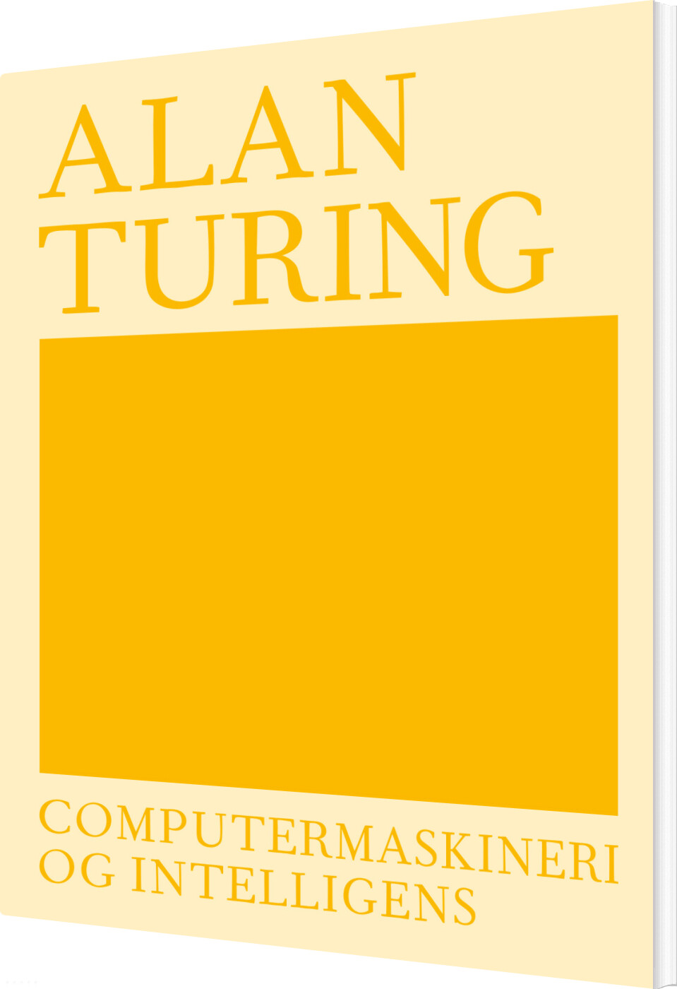 Computermaskineri Og Intelligens - Alan Turing - Bog