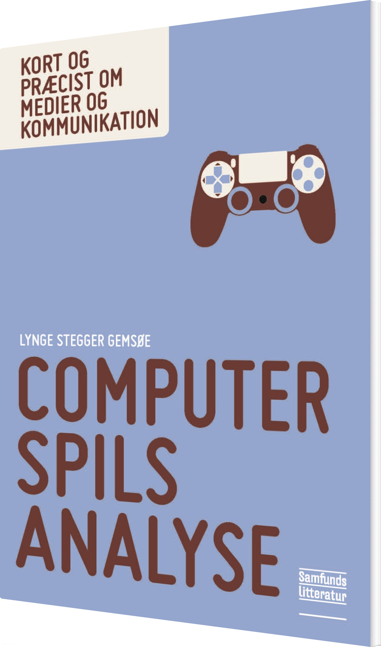 Computerspilsanalyse - Lynge Stegger Gemzøe - Bog
