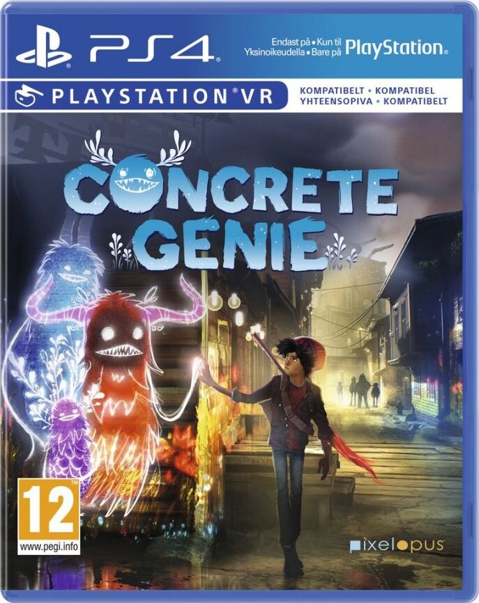 Concrete Genie (nordic) (psvr) - PS4