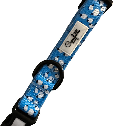 Hundehalsbånd Med Får - Confetti Dogs - Str. M - 32-48 Cm