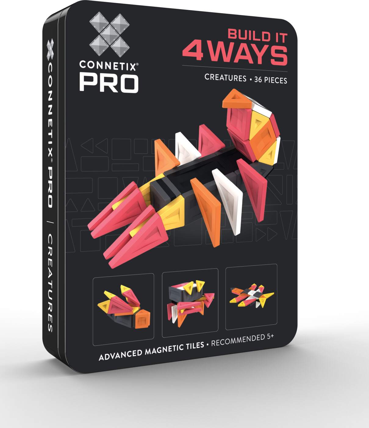 Connetix - Build It 4 Ways Creatures Pack 36 Pc (cp-t-00036-cr)