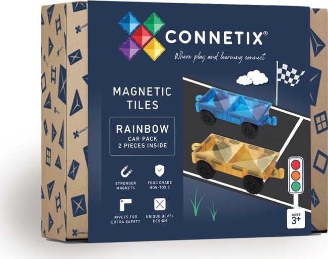 Connetix - Car Pack - Magnetbiler 2 Stk. - (ct-r-00002-ca)