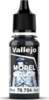 Vallejo - Model Color - Continental Blue Mat - 18 Ml - 70754