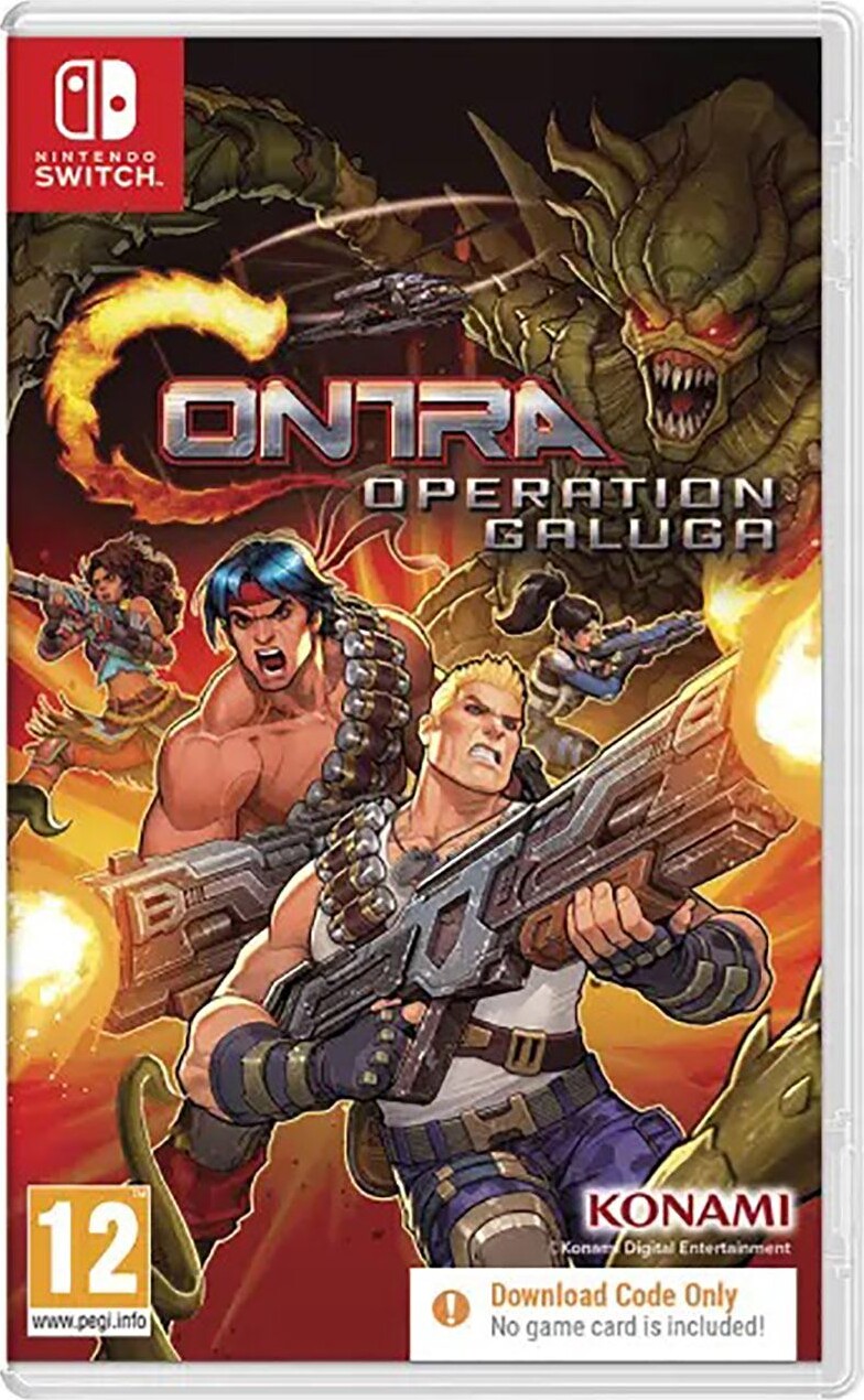 Billede af Contra: Operation Galuga - Kode I Boks - Nintendo Switch