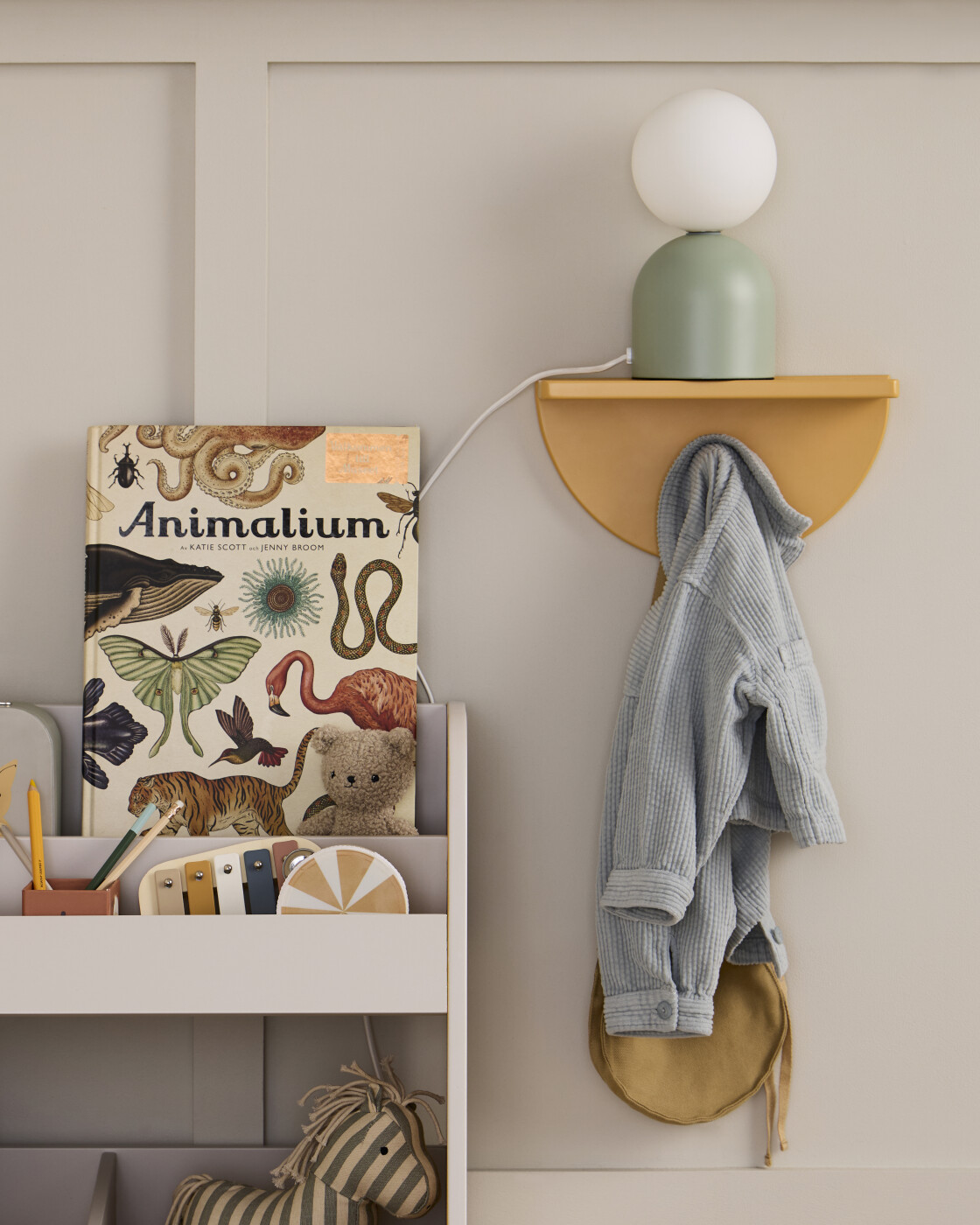 Hylde Til Børn - Star - Sennepsgul - 30x12x16 Cm