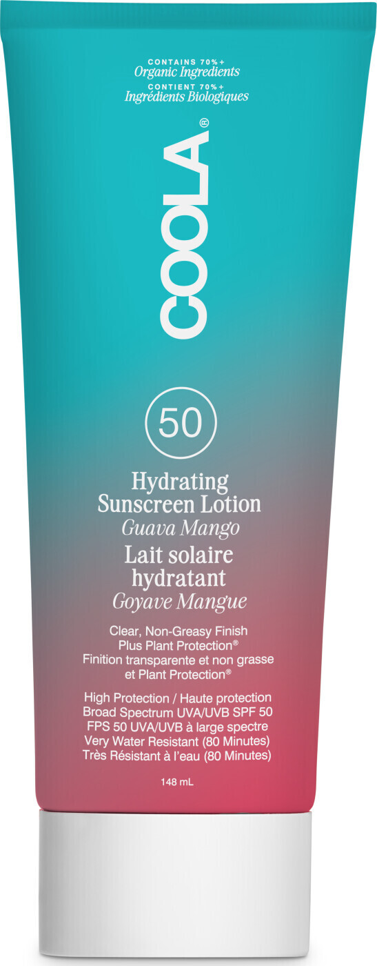 Coola Hydrating Sunscreen Lotion Guava Mango SPF 50 148 ml