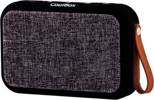 Coolbox – Trådløs Bluetooth Højtaler – 6 Timer – 10 M – Sort Grå