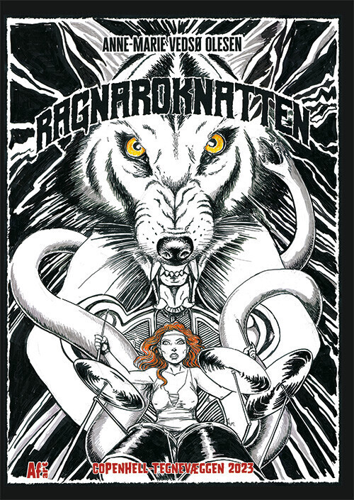 Copenhell-tegnevæggen 2023: Ragnaroknatten - Anne-marie Vedsø Olesen - Bog