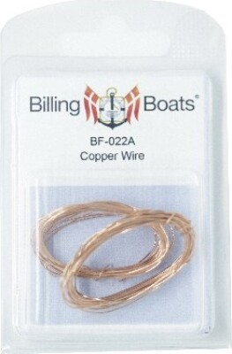 Se Copper Wire 0.5 Mm - 04-bf-022a - Billing Boats hos Gucca.dk