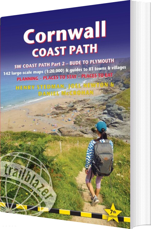 Billede af Cornwall Coast Path: Bude To Plymouth - Henry Stedman - English Book
