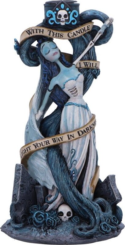 Corpse Bride - With This Candle - Lysestage Figur - Nemesis Now