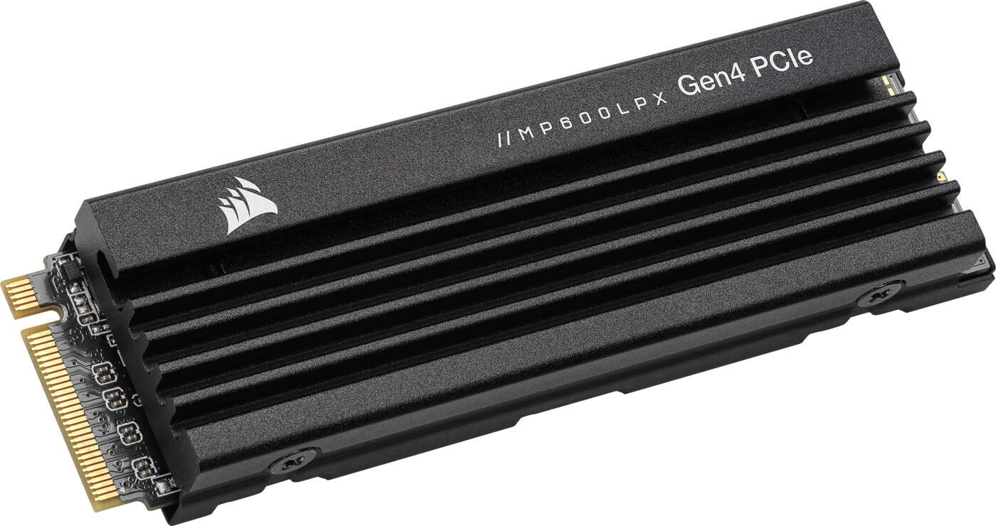 Corsair Mp600 Pro Lpx Pcie Gen4 X4 Nvme M.2 Ssd - 8tb - Black