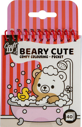 Cosy Malebog 10 X 10 Cm - 44 Sider Beary Cute - Bog