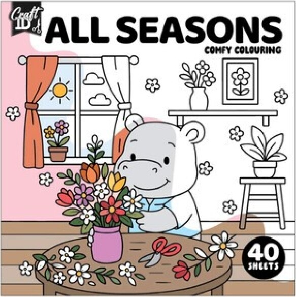 Cosy Malebog 20 X 20 Cm - 40 Sider All Season - Bog