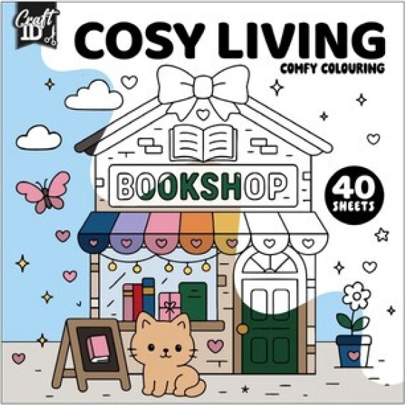 Cosy Malebog 20 X 20 Cm - 40 Sider Cosy - Bog