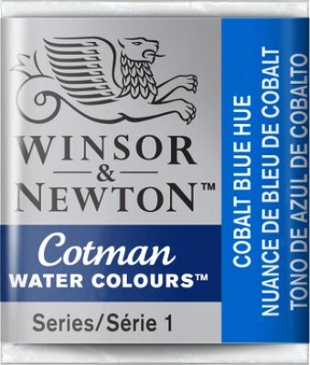 Se Winsor & Newton - Cotman Watercolour - 1/2 Pan - Kobolt Blå hos Gucca.dk